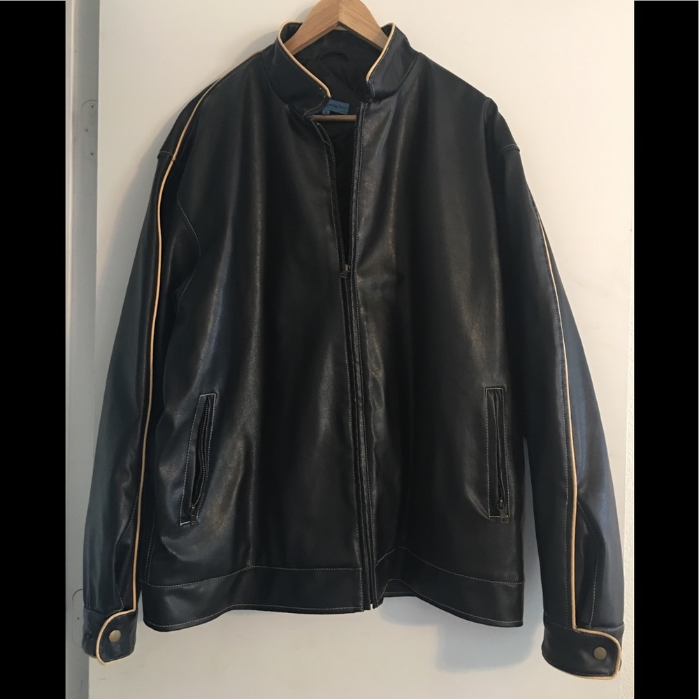 Whispering Smith Black w/ tan piping  XL jacket